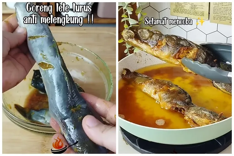 Tak perlu dibaluri tepung, ini trik menggoreng ikan lele agar hasilnya lurus dan lebih garing