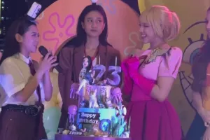 Bertema SpongeBob, 7 detail potret kue ulang tahun Tiara Andini ini unik berhias biota laut