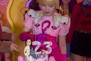 Bertema SpongeBob, 7 detail potret kue ulang tahun Tiara Andini ini unik berhias biota laut