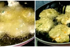 Cuma pakai 1 jenis tepung, ini trik bikin bakwan sayur agar renyah, antilembek, dan tak berminyak