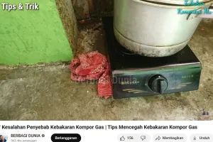 Emak-emak wajib tahu, ini alasan kenapa kompor tidak boleh diletakkan menempel dinding