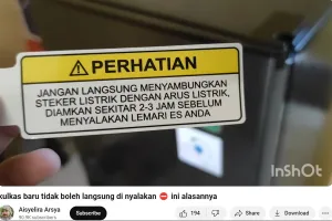 Sudah rusak baru menyesal, ternyata ini alasan mengapa kulkas baru tidak boleh langsung dinyalakan