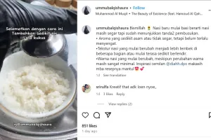 Jangan langsung dibuang, begini trik menyelamatkan nasi mulai asam dan lembek agar bisa dikonsumsi