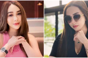 Diduga lakukan operasi hidung, 9 potret terbaru Aura Kasih ini malah disebut mirip Lucinta Luna