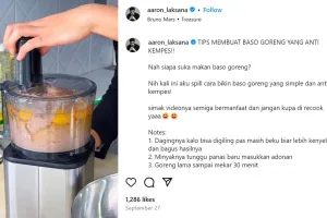 Tak perlu tambahan es batu, ini trik bikin bakso goreng supaya mengembang sempurna dan antikempis