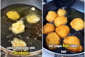 Tak perlu tambahan es batu, ini trik bikin bakso goreng supaya mengembang sempurna dan antikempis