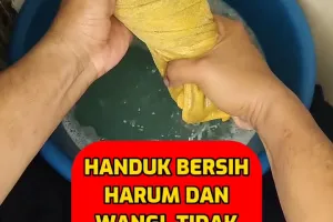 Handuk kusam dan bau apek? Begini cara mencucinya agar kembali wangi pakai tambahan 1 bahan dapur