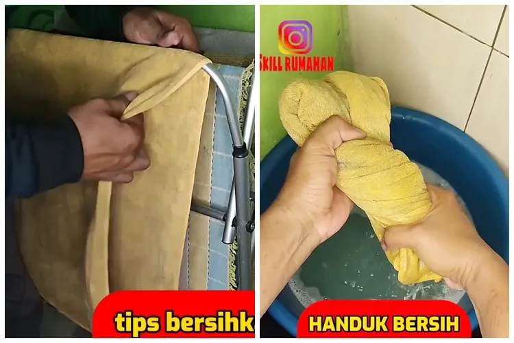 Handuk kusam dan bau apek? Begini cara mencucinya agar kembali wangi pakai tambahan 1 bahan dapur