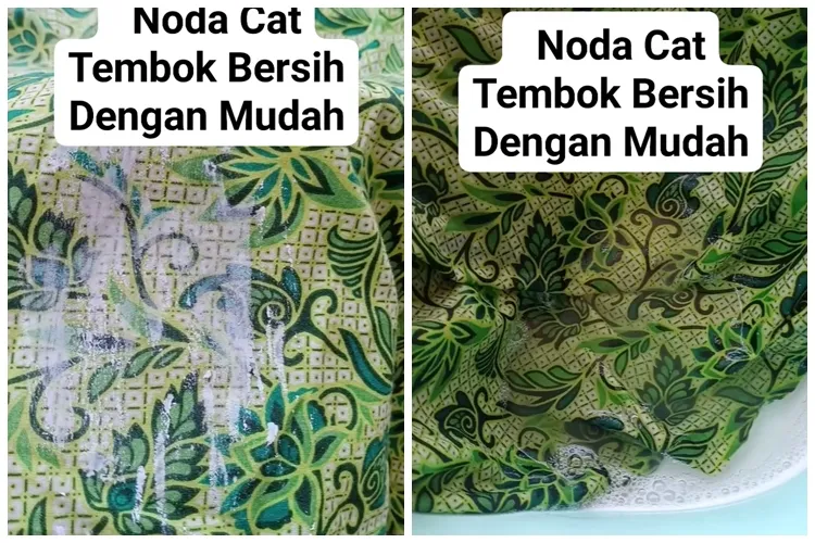 Baju terkena cat tembok? Begini cara mencucinya agar noda bisa hilang cuma dalam 10 menit