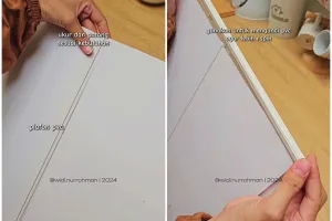 Modal Rp100 ribuan, ini cara bikin pintu kolong dapur supaya tetap estetik dan lebih rapi