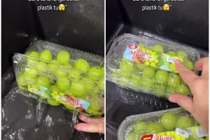 Bukan sekadar pembungkus makanan, wanita ini bagikan fungsi lain mika kemasan anggur yang tak terduga