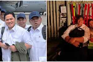 11 Momen Kabinet Merah Putih berangkat ke Magelang naik pesawat militer, bak anggota TNI betulan