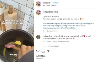 Trik praktis bikin popcorn agar tak gosong dan mengembang tanpa perlu digoyang-goyang