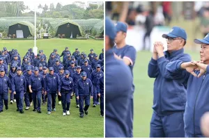 11 Momen Kabinet Merah Putih naik Gunung Tidar sebelum pulang, sepatu Cak Imin bikin salah fokus