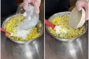 Jangan langsung digoreng, ini trik bikin bakwan jagung Manado agar hasilnya lebar & renyah tahan lama