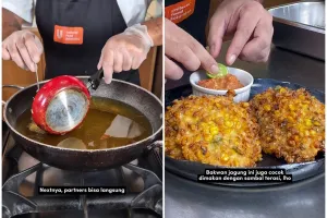 Jangan langsung digoreng, ini trik bikin bakwan jagung Manado agar hasilnya lebar & renyah tahan lama
