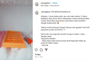 Cukup 20 menit, ini trik cepat membersihkan bunga es di freezer kulkas tanpa air panas