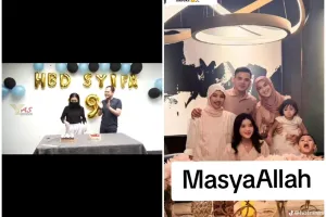 Punya gurita bisnis raksasa, ini 5 beda detail kue Syifa dan Hasya anak Haldy Sabri suami Irish Bella