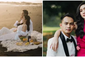 11 Potret prewedding Febby Rastanty dan Drajad Djumantara dalam berbagai tema, kasual hingga elegan