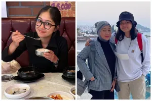 7 Momen Elyshia Nashira anak Dina Mariana kulineran, banyak menu sehat