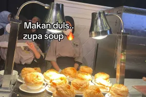 5 Hidangan di resepsi Febby Rastanty dan Drajat Djumantara, menu komplet dan mewah abis