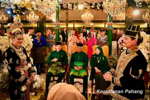 Dipersunting pangeran Malaysia, 10 potret resepsi royal wedding Tengku Natasya anak Enny Beatrice