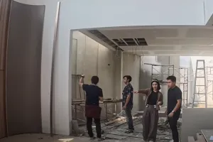 Letaknya di kawasan elit, 10 potret progres pembangunan rumah anak Felicya dan Hito ini hampir selesai