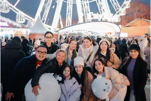 7 Momen akrab Medina Dina pacar Gading Marten dan Gisella Anastasia, asyik liburan bareng