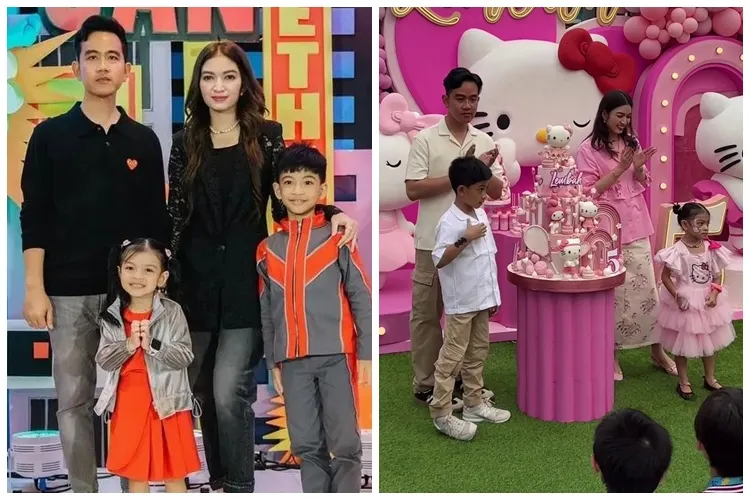 5 Potret kue ultah La Lembah Manah anak Gibran dari tahun ke tahun, selalu ada karakter unik