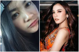 Sering andalkan riasan soft glam saat manggung, 7 potret Mahalini Raharja saat tanpa dan pakai makeup