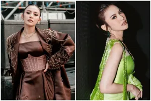 Sering andalkan riasan soft glam saat manggung, 7 potret Mahalini Raharja saat tanpa dan pakai makeup