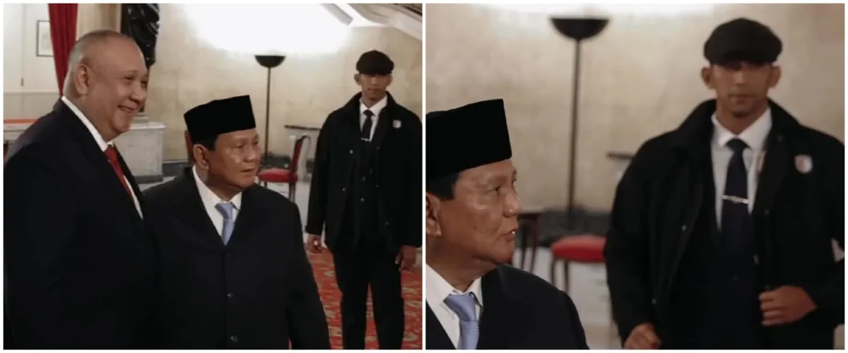 7 Momen Prabowo saat kunjungan ke Inggris, gaya paspampres ala Thomas Shelby bikin heboh
