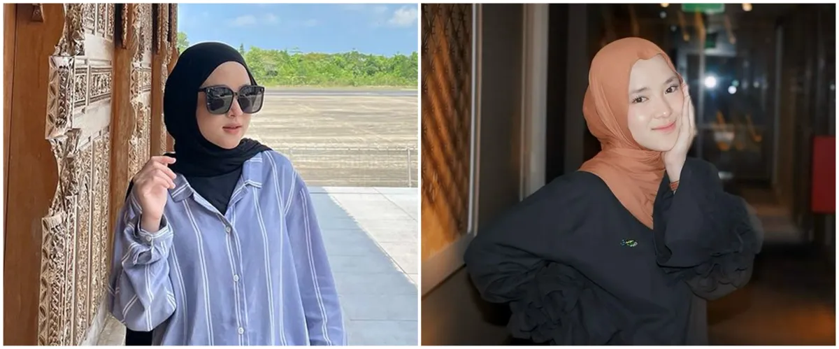 Tampil perdana usai resmi menikah dengan Ayus, 9 momen Nissa Sabyan manggung di acara kampanye