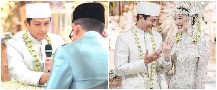 9 Momen pernikahan Rio Haryanto dan Athina Papadimitriou usung adat Betawi, Sandiaga Uno jadi saksi