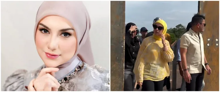 9 Momen Irish Bella temani Haldy Sabri kerja lihat proyek, gaya ibunda Air Rumi tuai sototan