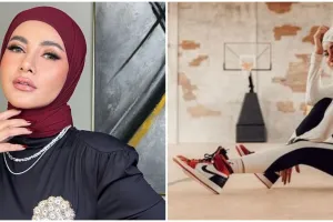 Pakai celana legging super ketat, 5 penampilan Olla Ramlan saat olahraga ini banjir kritikan