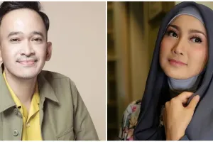 Diisukan sedang dekat lebih dari teman, ini 7 potret kebersamaan Desy Ratnasari dan Ruben Onsu