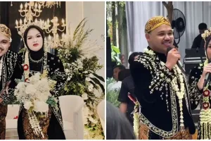Digelar secara tertutup, ini 9 momen pernikahan Salma Salsabil dan Dimansyah Laitupa usung adat Jawa