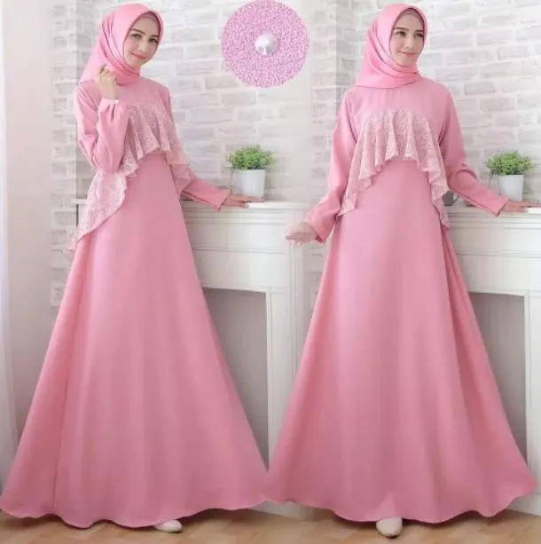 Tips memilih baju gamis sesuai dengan bentuk tubuh Berbagai sumber