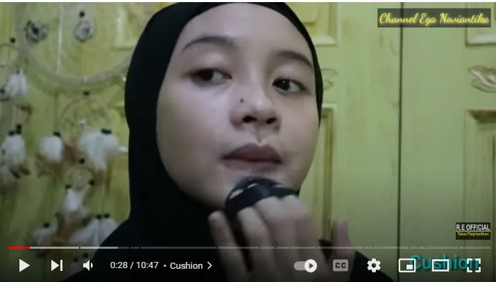 tutorial makeup Arabian Look ala Ega D'Academy berbagai sumber