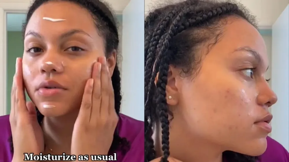 Cuma pakai air bekas © TikTok Cuma pakai air bekas © TikTok