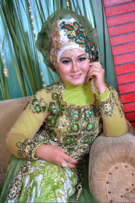 pengantin hijab jadul © TikTok pengantin hijab jadul © TikTok