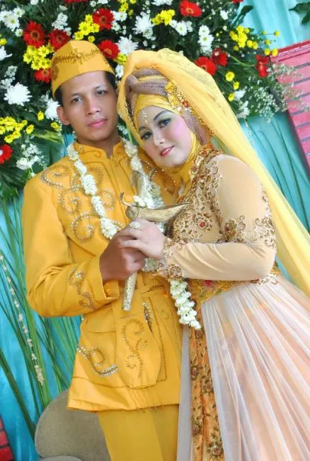 pengantin hijab jadul © TikTok pengantin hijab jadul © TikTok