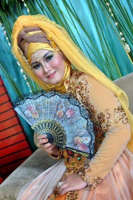 pengantin hijab jadul © TikTok pengantin hijab jadul © TikTok