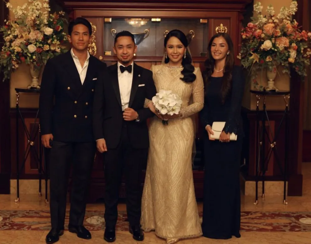 momen mesra pangeran mateen dan anisha rosnah © instagram