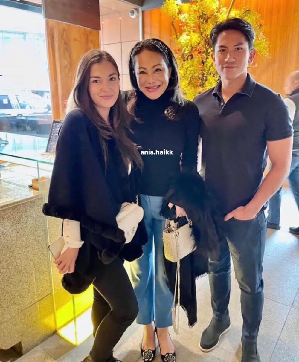 momen mesra pangeran mateen dan anisha rosnah © instagram