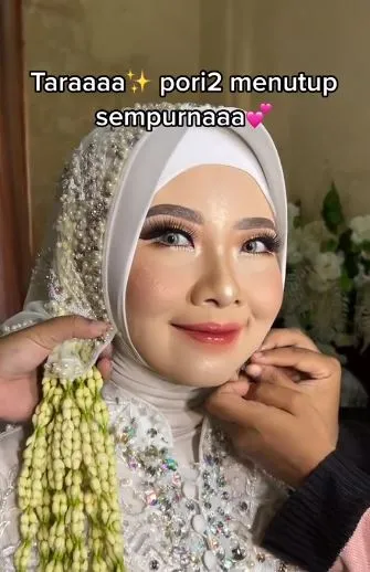 Transformasi makeup wanita wajah berpori-pori besar TikTok Transformasi makeup wanita wajah berpori-pori besar TikTok