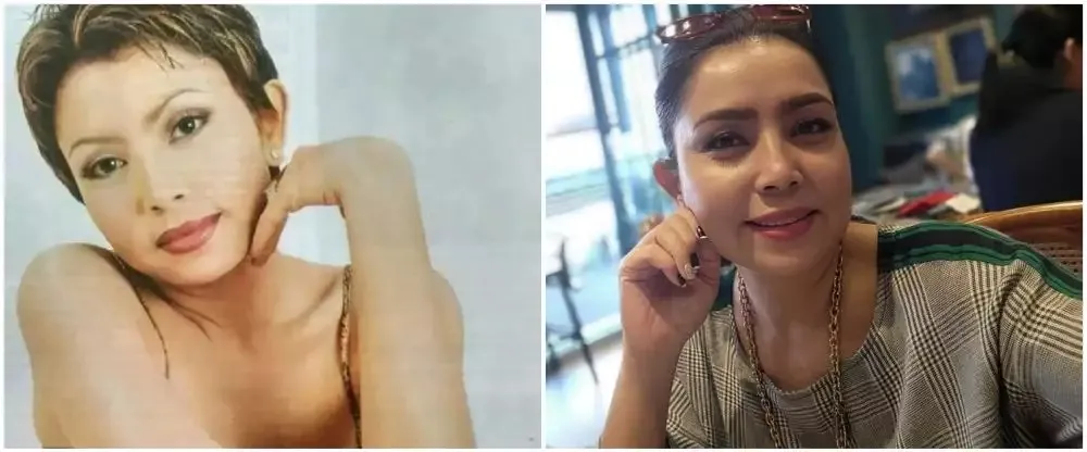 Seleb sebelum dan sesudah lakukan sulam alis Berbagai sumber