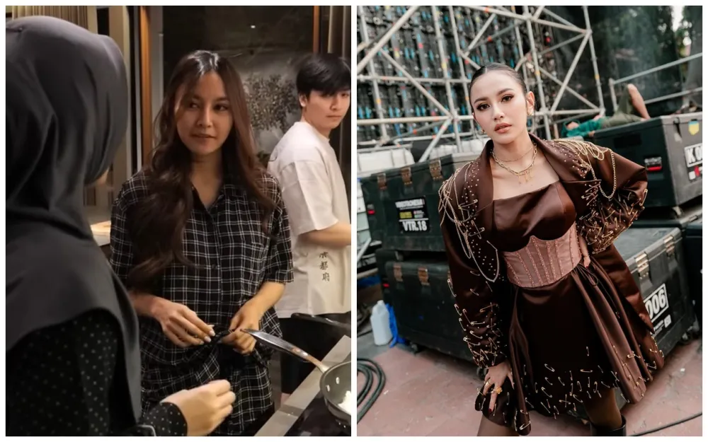 potret Mahalini pakai dan tanpa makeup © 2025 brilio.net potret Mahalini pakai dan tanpa makeup © 2025 brilio.net