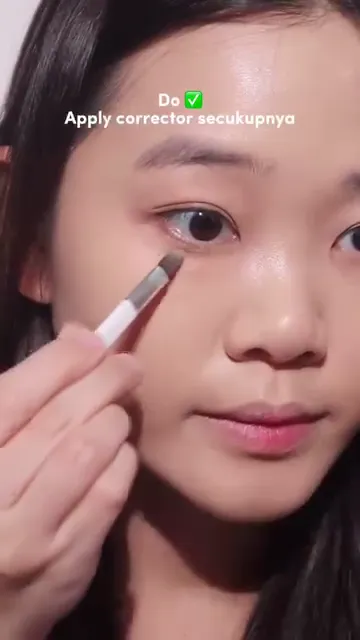 Trik aplikasikan concealer © Instagram